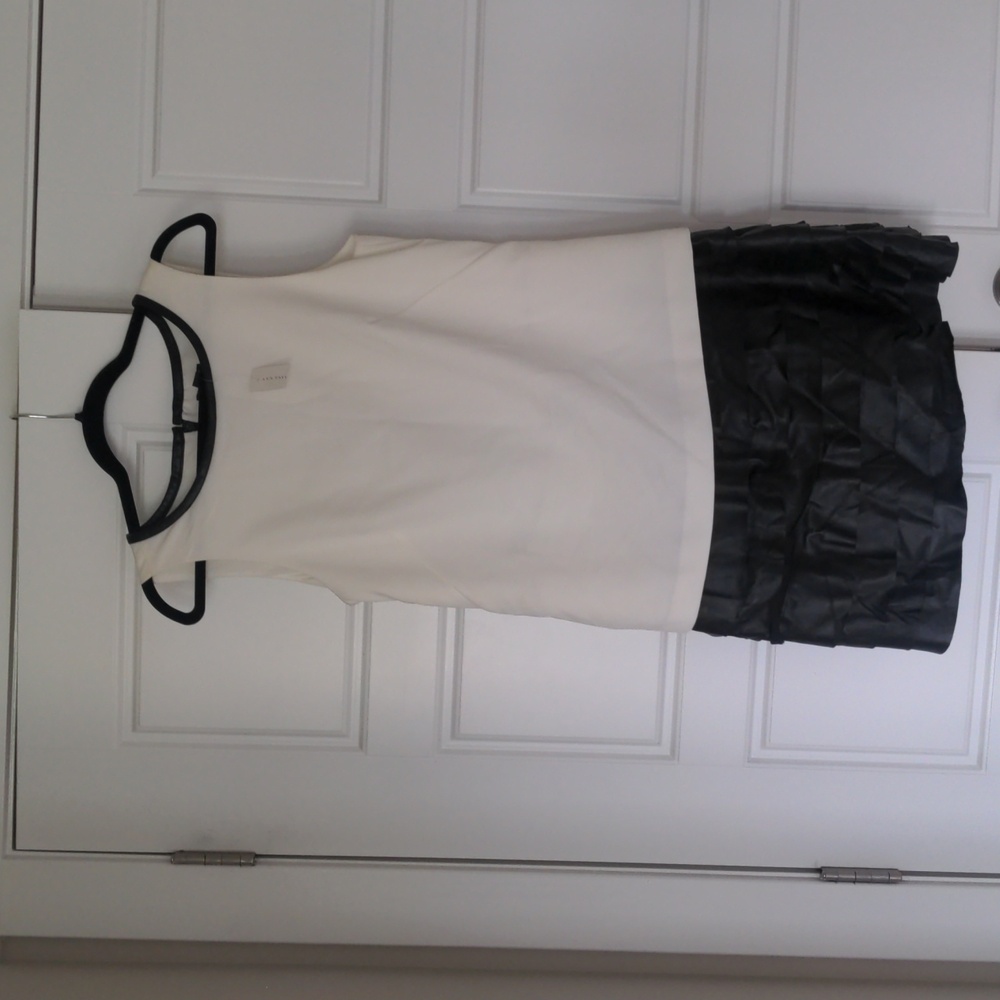 Mixed media dress from Ann Taylor